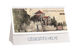 AN-AM Magyarország akvarell asztali naptár